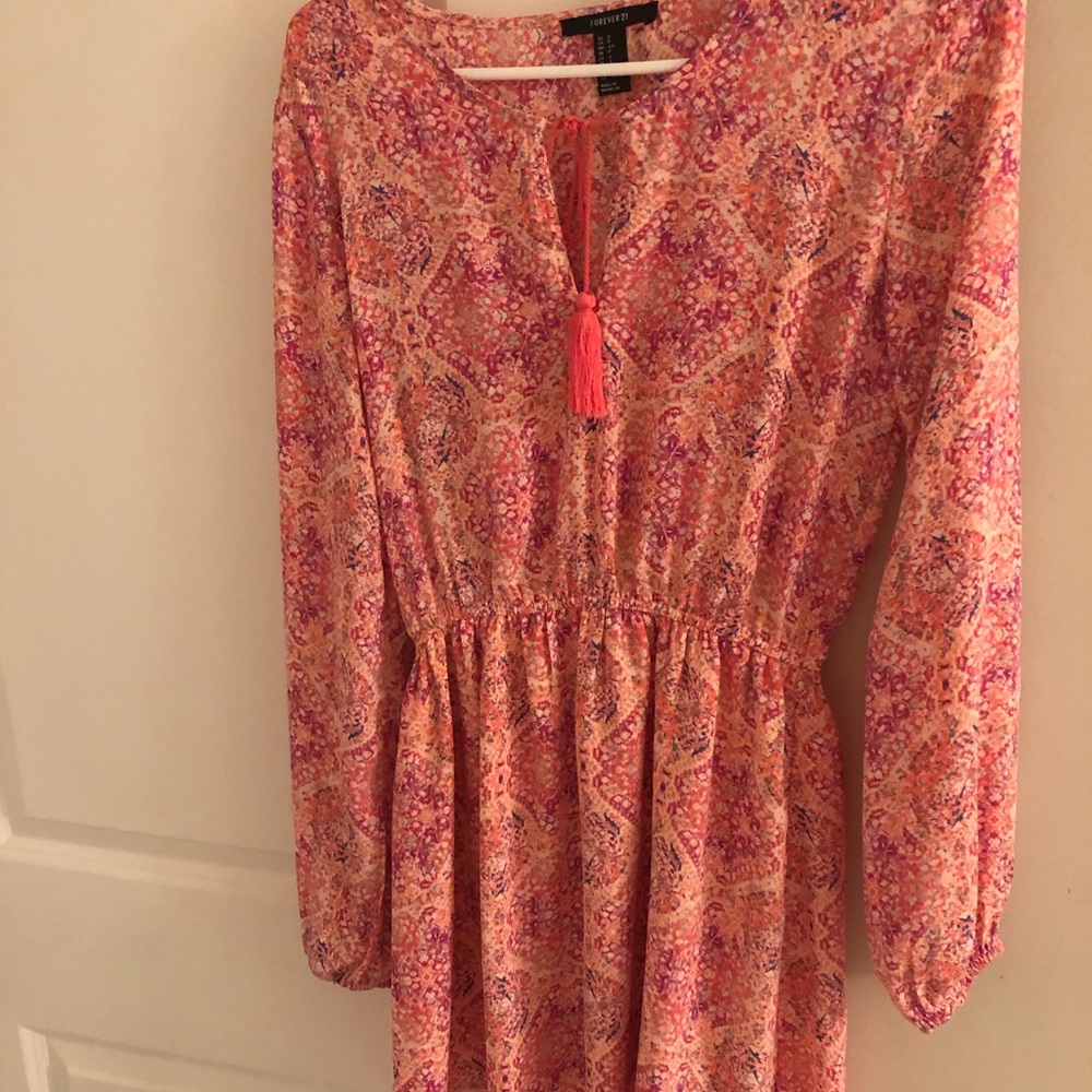 Light weight long sleeve dress